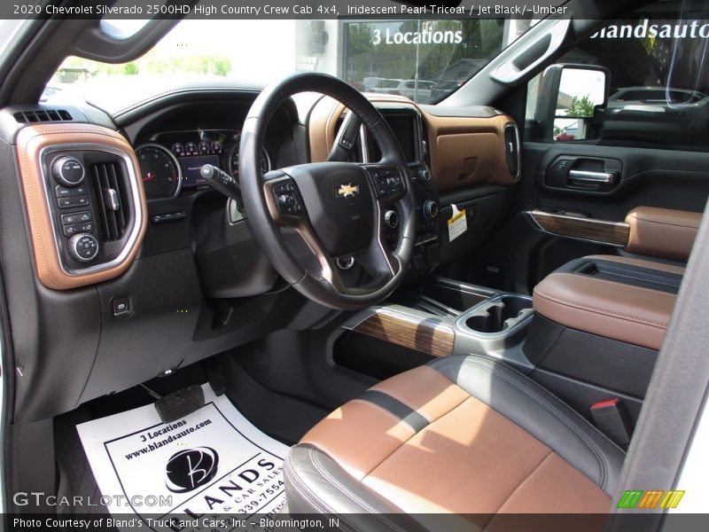 Iridescent Pearl Tricoat / Jet Black/­Umber 2020 Chevrolet Silverado 2500HD High Country Crew Cab 4x4