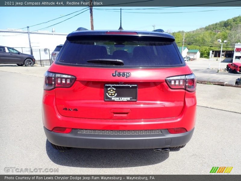 Redline Pearl / Black 2021 Jeep Compass Altitude 4x4