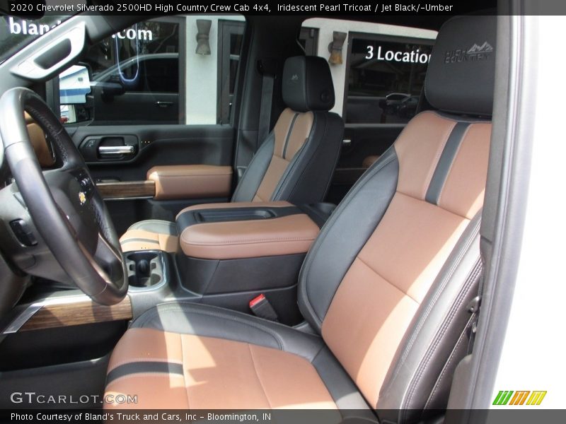 Iridescent Pearl Tricoat / Jet Black/­Umber 2020 Chevrolet Silverado 2500HD High Country Crew Cab 4x4
