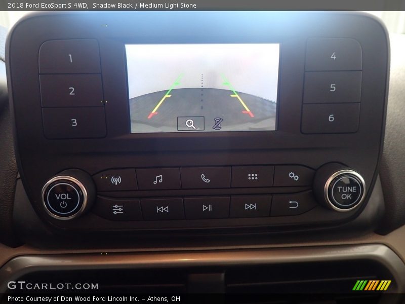 Shadow Black / Medium Light Stone 2018 Ford EcoSport S 4WD