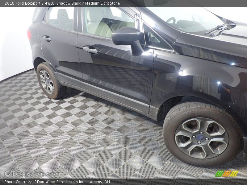 Shadow Black / Medium Light Stone 2018 Ford EcoSport S 4WD