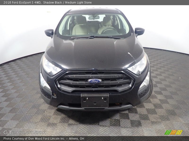 Shadow Black / Medium Light Stone 2018 Ford EcoSport S 4WD