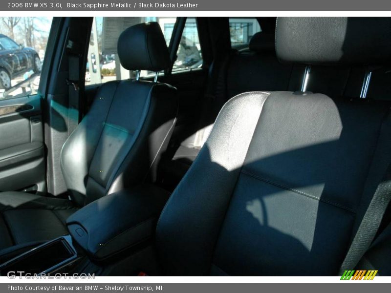 Black Sapphire Metallic / Black Dakota Leather 2006 BMW X5 3.0i