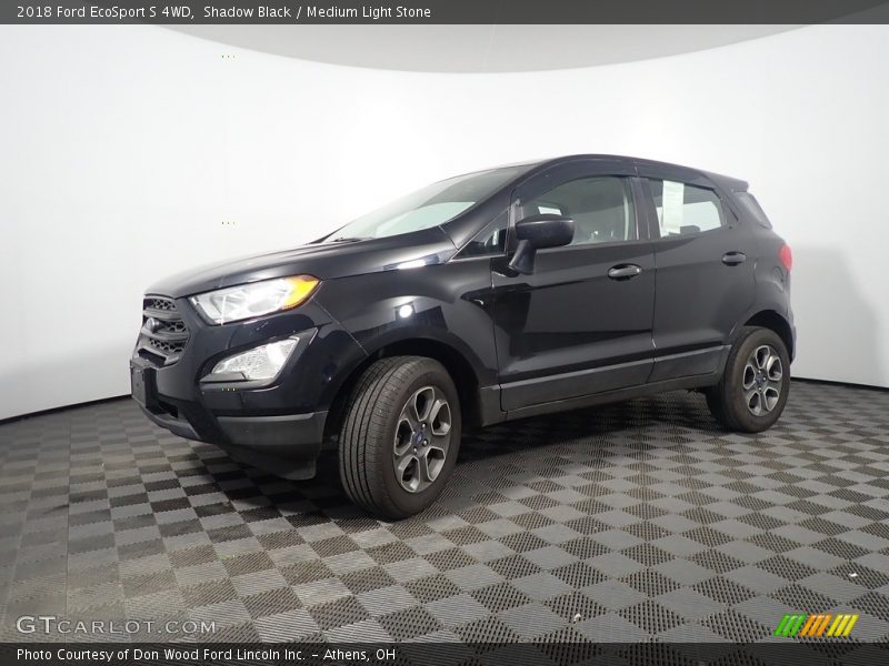 Shadow Black / Medium Light Stone 2018 Ford EcoSport S 4WD