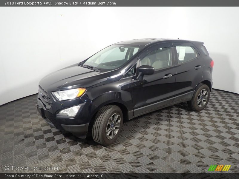 Shadow Black / Medium Light Stone 2018 Ford EcoSport S 4WD