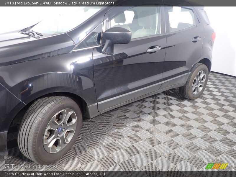 Shadow Black / Medium Light Stone 2018 Ford EcoSport S 4WD