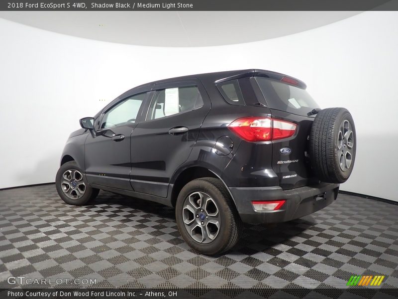 Shadow Black / Medium Light Stone 2018 Ford EcoSport S 4WD