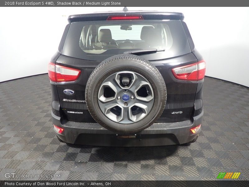 Shadow Black / Medium Light Stone 2018 Ford EcoSport S 4WD