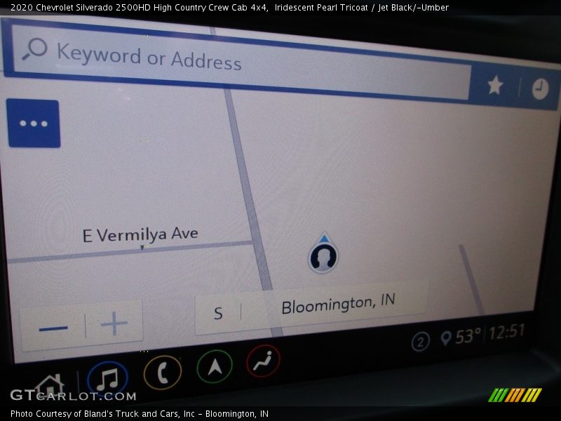 Iridescent Pearl Tricoat / Jet Black/­Umber 2020 Chevrolet Silverado 2500HD High Country Crew Cab 4x4