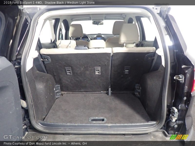 Shadow Black / Medium Light Stone 2018 Ford EcoSport S 4WD