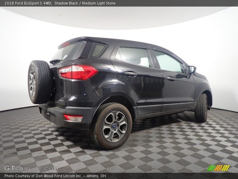 Shadow Black / Medium Light Stone 2018 Ford EcoSport S 4WD