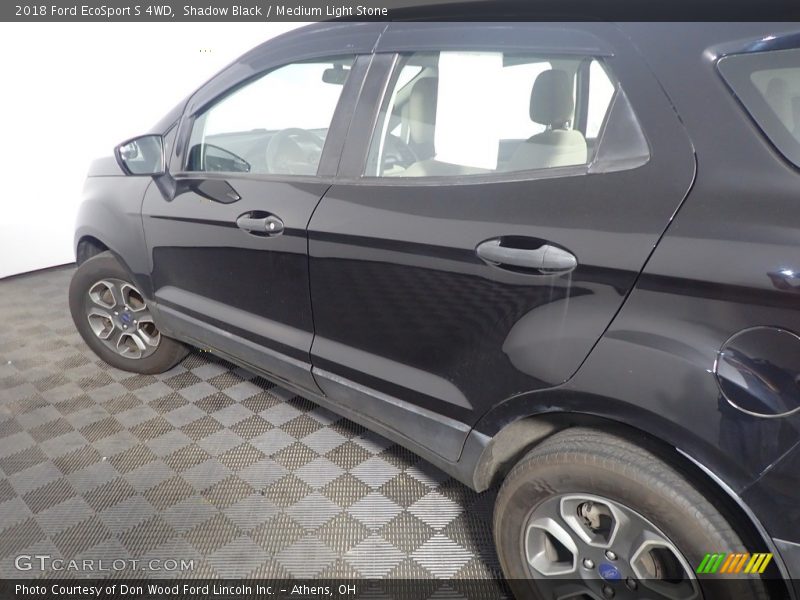 Shadow Black / Medium Light Stone 2018 Ford EcoSport S 4WD