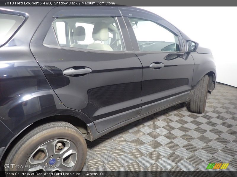 Shadow Black / Medium Light Stone 2018 Ford EcoSport S 4WD