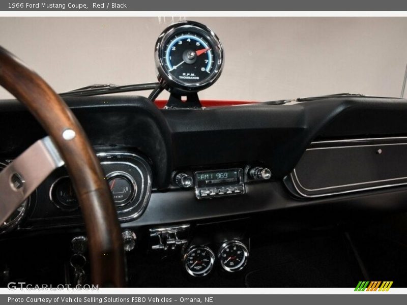 Red / Black 1966 Ford Mustang Coupe