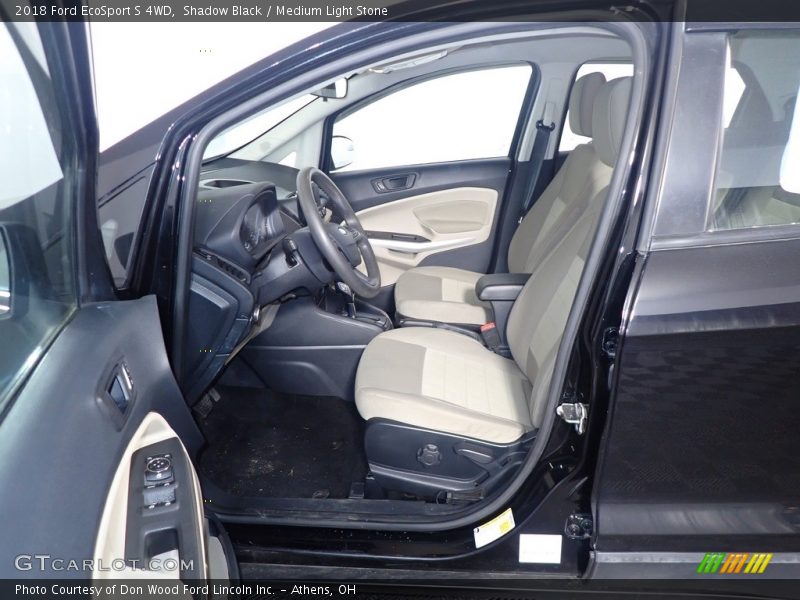 Shadow Black / Medium Light Stone 2018 Ford EcoSport S 4WD