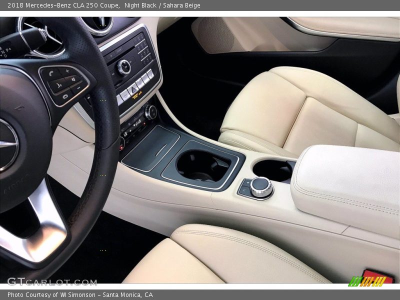 Night Black / Sahara Beige 2018 Mercedes-Benz CLA 250 Coupe