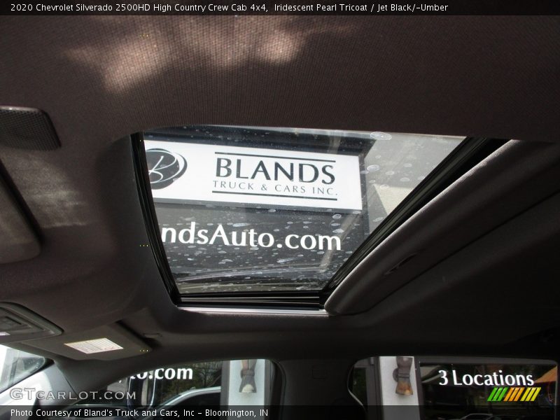 Iridescent Pearl Tricoat / Jet Black/­Umber 2020 Chevrolet Silverado 2500HD High Country Crew Cab 4x4