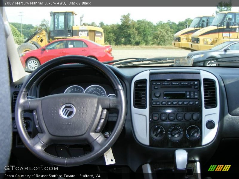 Black / Black 2007 Mercury Mariner Luxury 4WD