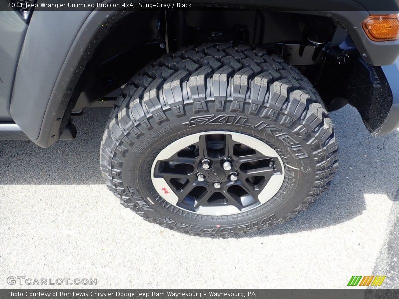 Sting-Gray / Black 2021 Jeep Wrangler Unlimited Rubicon 4x4