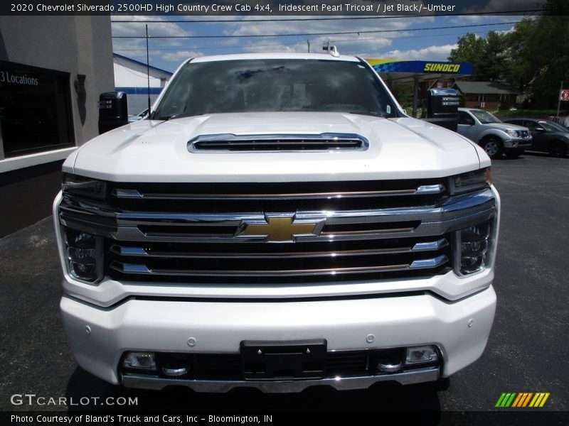 Iridescent Pearl Tricoat / Jet Black/­Umber 2020 Chevrolet Silverado 2500HD High Country Crew Cab 4x4