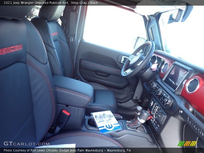 Sting-Gray / Black 2021 Jeep Wrangler Unlimited Rubicon 4x4