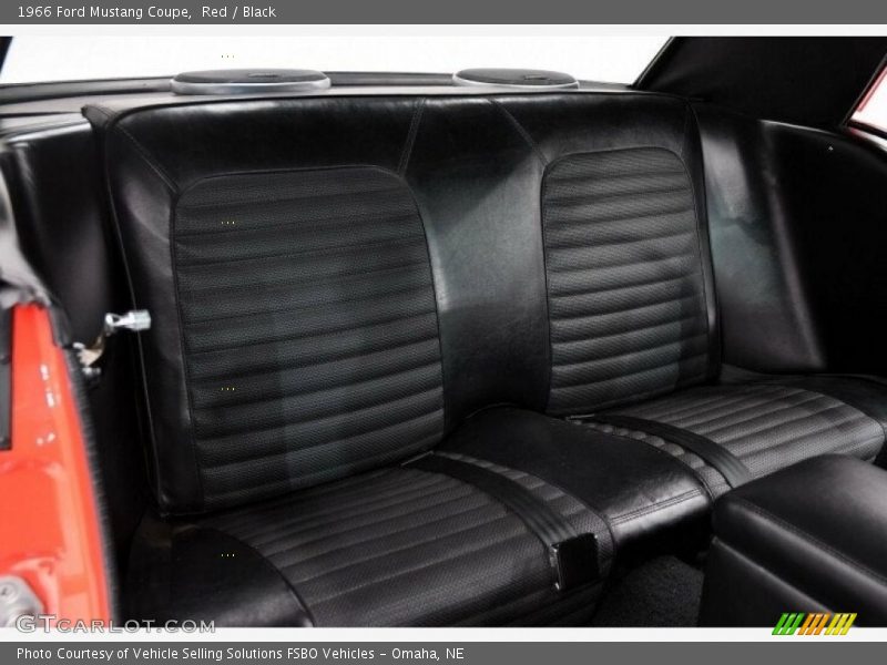 Red / Black 1966 Ford Mustang Coupe