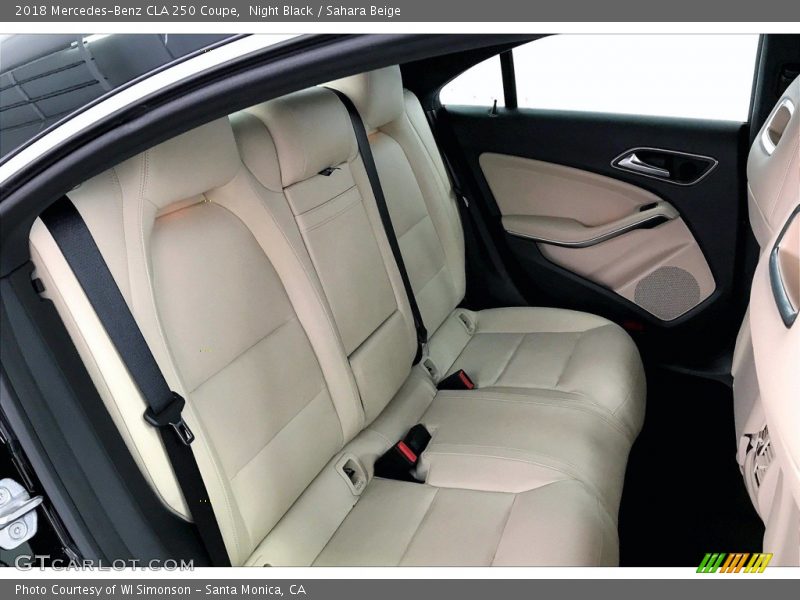 Night Black / Sahara Beige 2018 Mercedes-Benz CLA 250 Coupe
