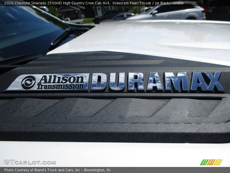 Iridescent Pearl Tricoat / Jet Black/­Umber 2020 Chevrolet Silverado 2500HD High Country Crew Cab 4x4
