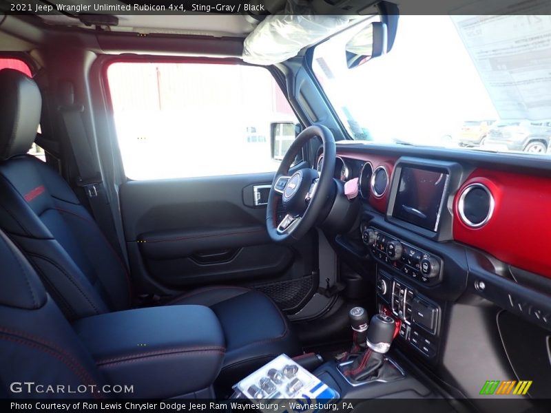 Sting-Gray / Black 2021 Jeep Wrangler Unlimited Rubicon 4x4