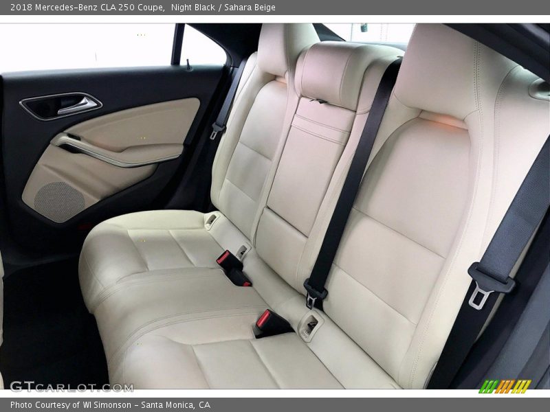 Night Black / Sahara Beige 2018 Mercedes-Benz CLA 250 Coupe