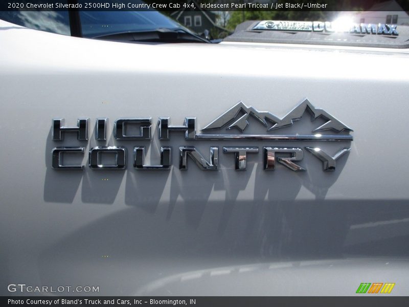 Iridescent Pearl Tricoat / Jet Black/­Umber 2020 Chevrolet Silverado 2500HD High Country Crew Cab 4x4
