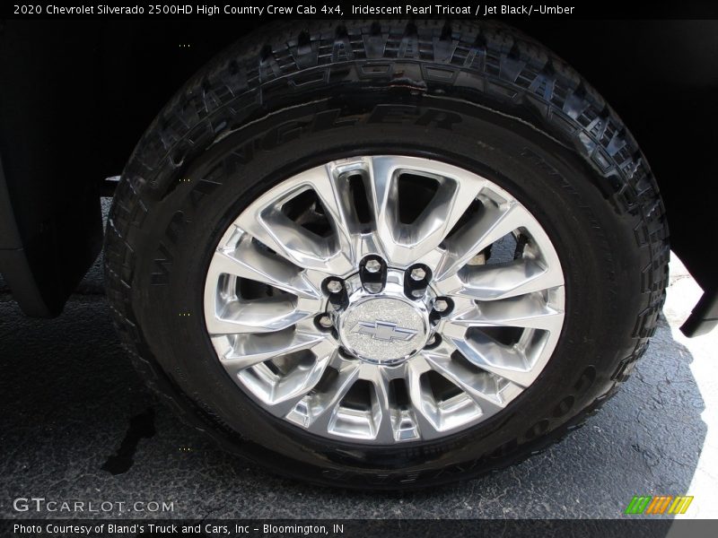 Iridescent Pearl Tricoat / Jet Black/­Umber 2020 Chevrolet Silverado 2500HD High Country Crew Cab 4x4