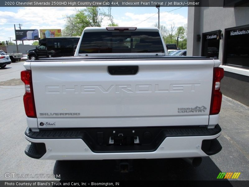 Iridescent Pearl Tricoat / Jet Black/­Umber 2020 Chevrolet Silverado 2500HD High Country Crew Cab 4x4