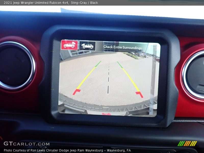 Sting-Gray / Black 2021 Jeep Wrangler Unlimited Rubicon 4x4