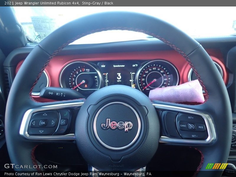 Sting-Gray / Black 2021 Jeep Wrangler Unlimited Rubicon 4x4
