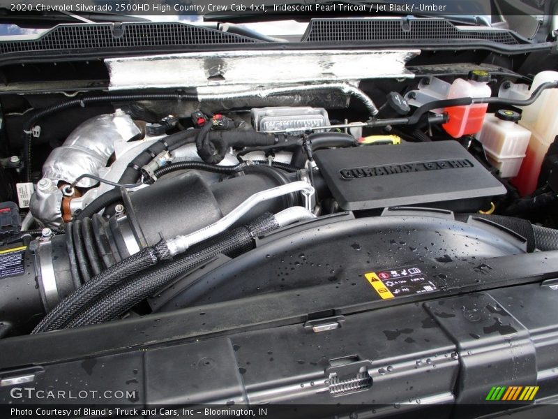 Iridescent Pearl Tricoat / Jet Black/­Umber 2020 Chevrolet Silverado 2500HD High Country Crew Cab 4x4