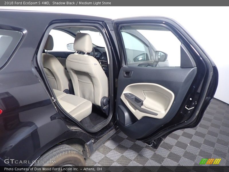 Shadow Black / Medium Light Stone 2018 Ford EcoSport S 4WD