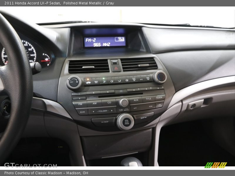 Polished Metal Metallic / Gray 2011 Honda Accord LX-P Sedan