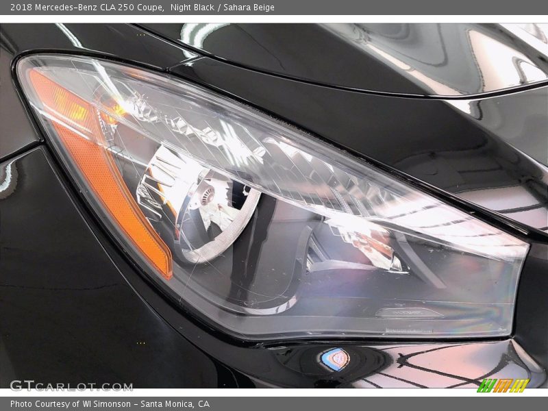 Night Black / Sahara Beige 2018 Mercedes-Benz CLA 250 Coupe
