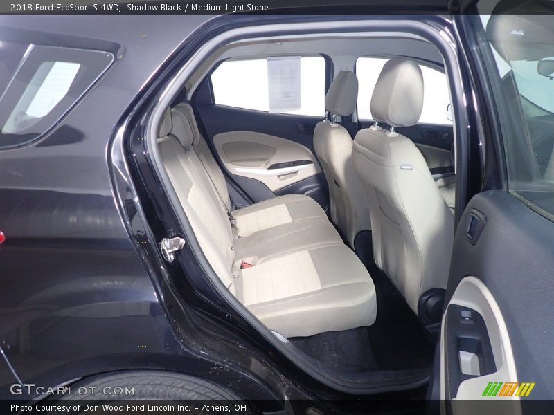 Shadow Black / Medium Light Stone 2018 Ford EcoSport S 4WD