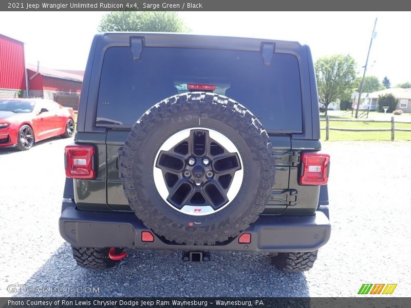 Sarge Green / Black 2021 Jeep Wrangler Unlimited Rubicon 4x4