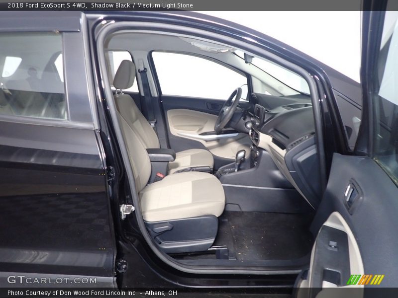 Shadow Black / Medium Light Stone 2018 Ford EcoSport S 4WD