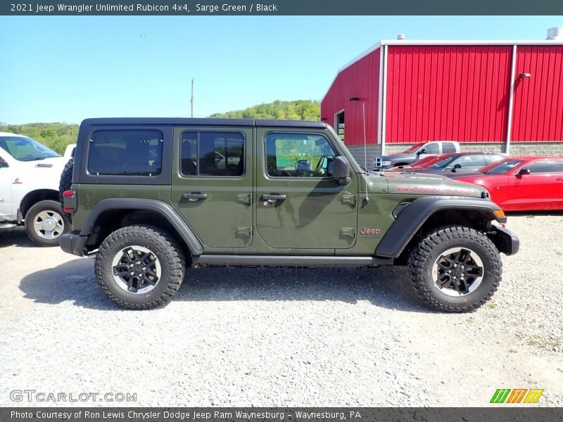  2021 Wrangler Unlimited Rubicon 4x4 Sarge Green