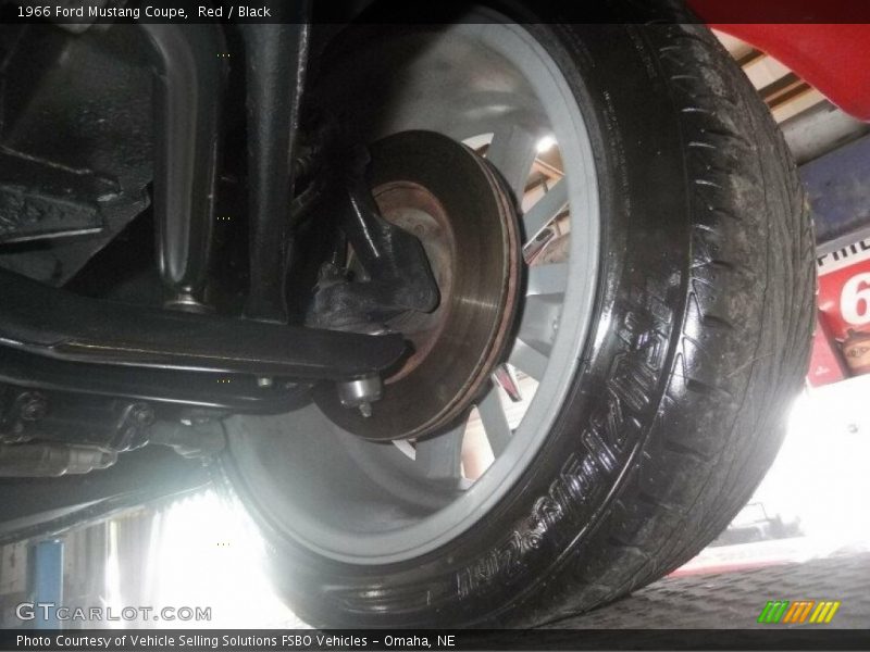 Red / Black 1966 Ford Mustang Coupe