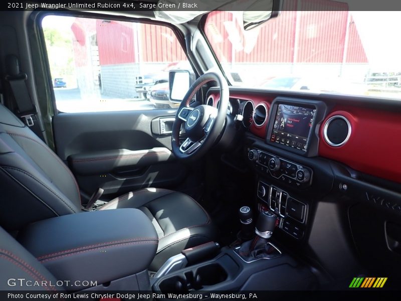 Sarge Green / Black 2021 Jeep Wrangler Unlimited Rubicon 4x4