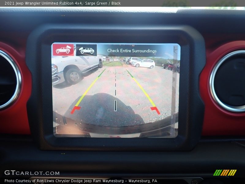 Sarge Green / Black 2021 Jeep Wrangler Unlimited Rubicon 4x4
