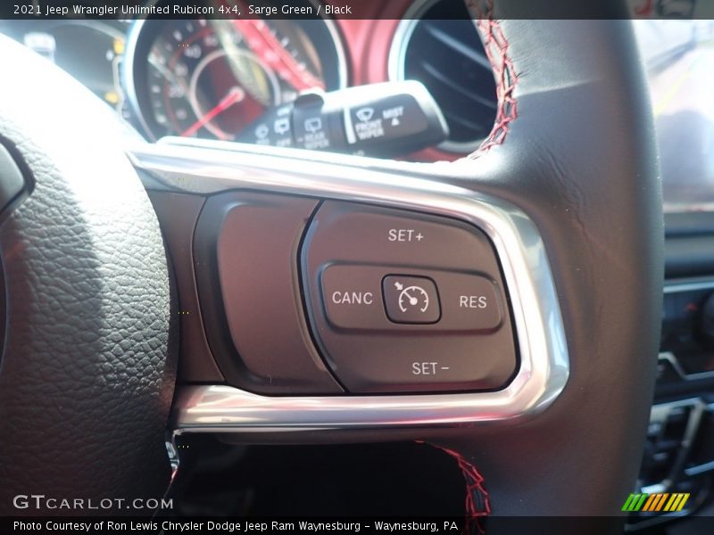 Sarge Green / Black 2021 Jeep Wrangler Unlimited Rubicon 4x4
