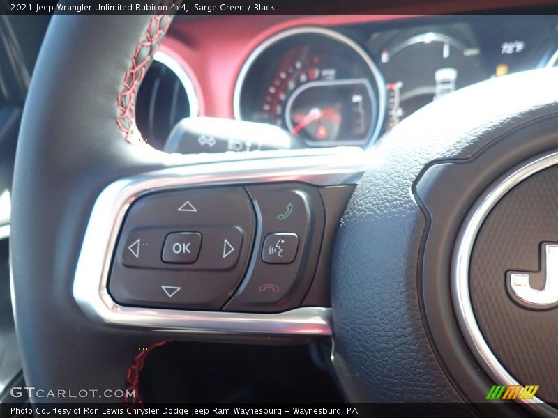 Sarge Green / Black 2021 Jeep Wrangler Unlimited Rubicon 4x4