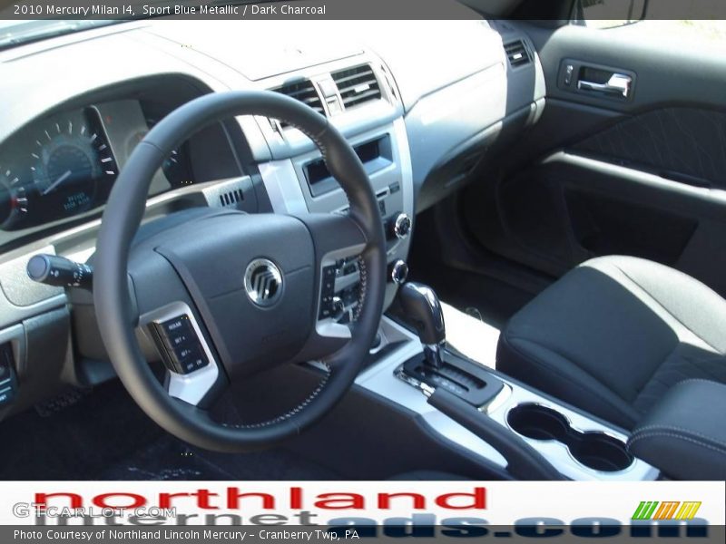 Sport Blue Metallic / Dark Charcoal 2010 Mercury Milan I4