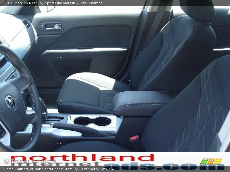 Sport Blue Metallic / Dark Charcoal 2010 Mercury Milan I4